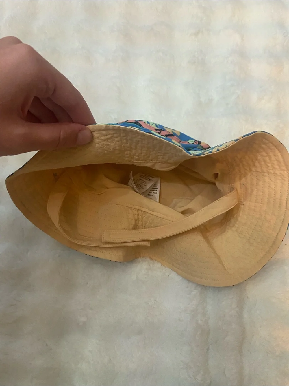 Patagonia Baby Sun Bucket Hat 18-24M Colorful Print 39408